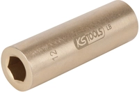 Ks-tools 963.1241 Bronzeplus Stecknuss 1/2" 21mm -kant Lang