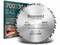Bayerwald Werkzeuge - hm Kreissägeblatt - 700 x 4.2/3.2 x 30 Z42 wz