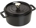 Staub - Kasserolle/cocotte De Gusseisen, 18 Cm De Durchmesser, 1,7 L, Schwarz
