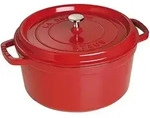 Staub St&ouml;vchen Ronde Gusseisen Kirsch 30 Cm 8,35 L