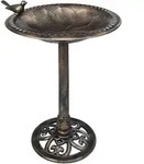 Vogelbad Bronzen Kunststoff Vidaxl