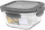Lock&lock - Box 'boroseal' 0,3 L Quadratisch 12 X 12 X 6,5 Cm, Transparent