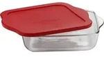 Pasabahce - 59024 Borcam Mit Deckel - Auflaufform, Backform, Servierform Eckig Aus