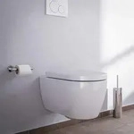 Sp&uuml;lrandloses Wand-h&auml;nge-wc Bernstein Nano Nt2039 Wei&szlig; Gl&auml;nzend Softclose-sitz
