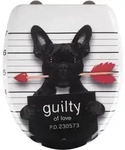 Premium Wc-sitz Guilty Dog, Aus Antibakteriellem Duroplast, Mit Absenkautomatik,