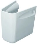 D-code Halbs&auml;ule Aus Keramik 268x245x305mm, Wei&szlig; Hochglanz, Wandh&auml;ng., F&uuml;r