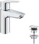Quickfix Start - Waschtischarmatur Mit Push-open Ablaufgarnitur, Coolstart, Chrom