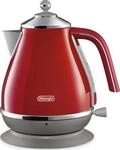 Delonghi Kboc2001.r Elektrischer Wasserkocher Rot 1,7l 2000w
