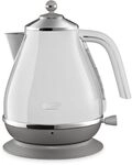 Delonghi Icona Capitals Wasserkocher Wei&szlig; 1,7l
