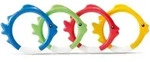 Set Aus Vier Bunten Fischringen F&uuml;r Intex-pools