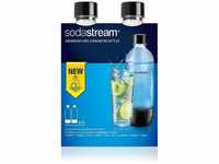 Tritan-Flasche 1L schwarz Duopack - Sodastream