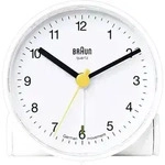 Bnc 001 Wh Quarzwecker Wei&szlig; - Braun