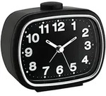 Tfa Dostmann - 60.1017.01 Quarz Wecker Schwarz Alarmzeiten 1 Fluoreszierend...