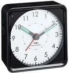 Tfa Dostmann - 60.1510.01 Funk Wecker Schwarz Fluoreszierend Zeiger