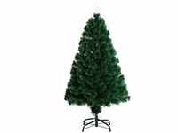 Weihnachtsbaum künstlicher Christbaum Tannenbaum Lichtfaser led Baum mit