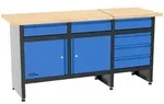 G&uuml;de Werkbank Gw 6/2 Xl 171x60x85cm 6 Schubladen + 2 T&uuml;ren
