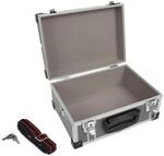 Werkzeugkoffer Werkzeugkiste Werkzeugkasten Aluminum Case 32x23x15,5cm Grau