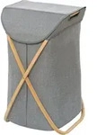 Bahari W&auml;schekorb, Polyester- Und Baumwollbeutel Auf Faltgestell - 79 L, 68 X 46 X