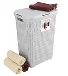 Tresice France - Curver W&auml;schebox Natural Style, Aus Kunststoff, 45 X 34 X 61...