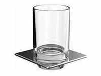 Art Glashalter 162000102 chrom, Kristallglas klar - Emco