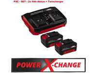 Einhell Akku Starter Set 2x 4.0 Ah Akkus + Twincharger Power X-Change