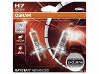Osram Halogenlampe H7 Raystar Advanced +150% 12V 60/55W Beleuchtung