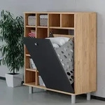 Vicco - Badschrank Fynn, Anthrazit, 78.4 X 91.6 Cm
