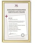 Walther Trendstyle 21x29,7 Kunststoff Gold Din A4 Kp130g Wandrahmen
