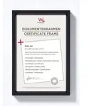 Steel Style Kst.rahmen 021x29,7 Schwarz