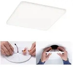 Paulmann - Einbauleuchte Led Veluna Varifit Eckig 18,5 Cm 17,5 W Satin Einbauleuchte