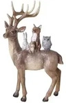 Trendline - Dekofigur Rentier Mit Tieren 27 X 16 Cm Figuren, Skulpturen &...