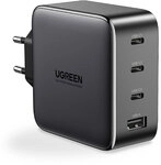 Ugreen Usb-a+3xusb-c 100w Gan Tech Fast Wall Charger Eu Black Ladeger&auml;te -universal-