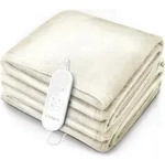 Sinnlein - Heizdecke Elektrisch 180x130cm Creme W&auml;rmeunterbett Xxl Heizmatte
