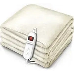 Sinnlein - Heizdecke Elektrisch 160x120cm Creme W&auml;rmeunterbett Xxl Heizmatte