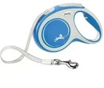 Hundeleine New Comfort Blau, Gurt Automatikleine - Flexi