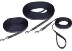 Nobby Schleppleine Anti-slip Schwarz Breite 17 Mm Leinen