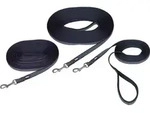 Nobby Schleppleine Anti-slip Schwarz Breite 17 Mm Leinen