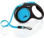 Nobby Flexi Hundeleine New Neon Neon-blau 5 M Hundeleine