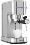 Klarstein - Futura Espressomaschine, Siebtr&auml;germaschine Mit 1450 Watt, 20 Bar,