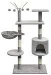 Katzen-kratzbaum 125 Cm Grau Vidaxl