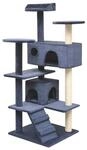 Katzen-kratzbaum Sisal 125 Cm Dunkelblau Vidaxl
