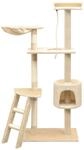Katzen-kratzbaum Sisal 150 Cm Beige Vidaxl