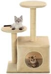 Katzen-kratzbaum Sisal 60 Cm Beige Vidaxl