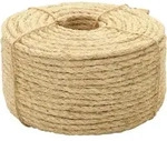 Seil 100% Sisal 6 Mm 100 M Vidaxl