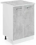 Vicco - K&uuml;chenunterschrank R-line, Beton, 60 Cm , Ap Marmor