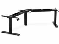 Höhenverstellbares Eckschreibtisch-Gestell Tischgestell einstellbar 150 kg