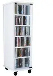 Ebuy24 - Holz Cd Dvd Stand Regal Valenza Glast&uuml;r