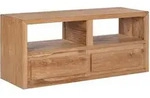 Tv-schrank 90x30x40 Cm Massivholz Teak Vidaxl