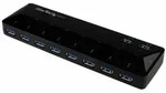 Startech.com 10 Port Usb 3.0 Hub Mit Lade- Und Sync Port - 2 X 1,5a Ports -