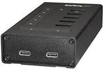 Startech St Hb30c5a2cst - Usb 3.0, 7 Port Usb-c Hub, 5x Usb-a 2x Usb-c, Schwarz